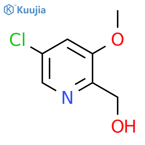 5-Chloro-3-methoxypyridine-2-methanol structure