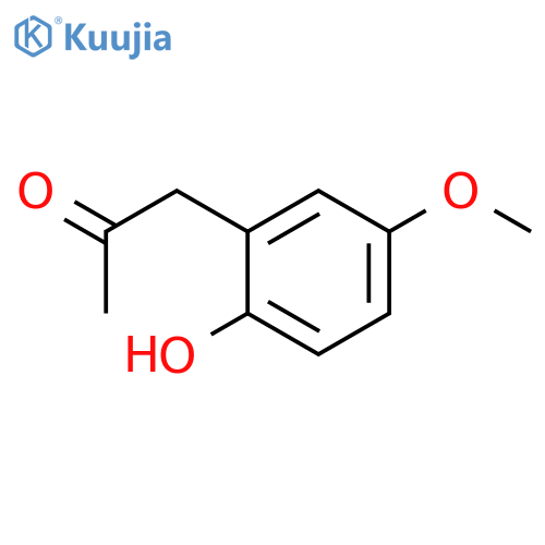 (2-Hydroxy-5-methoxyphenyl)acetone structure