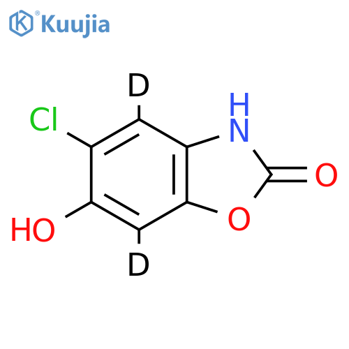 6-Hydroxy chlorzoxazone-d2 structure