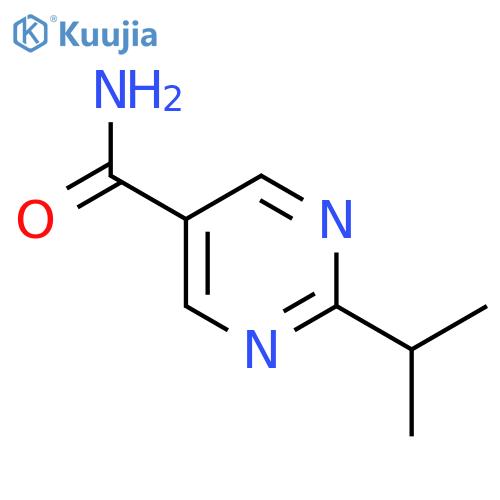 2-Isopropylpyrimidine-5-carboxamide structure