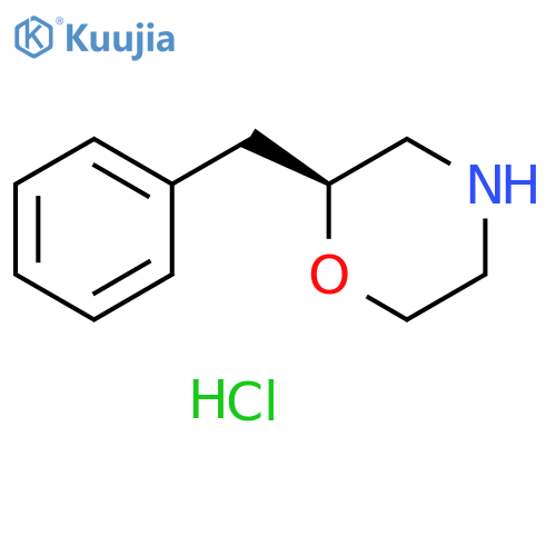 (S)-2-Benzylmorpholine hydrochloride structure