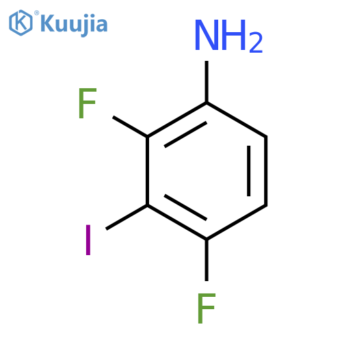 2,\u200b4-\u200bDifluoro-\u200b3-\u200biodoaniline structure