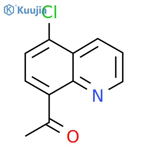 1-(5-Chloroquinolin-8-yl)ethanone structure