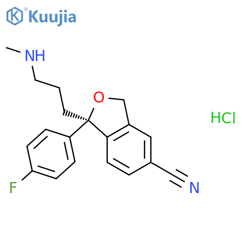 (R)-Desmethyl citalopram hydrochloride structure