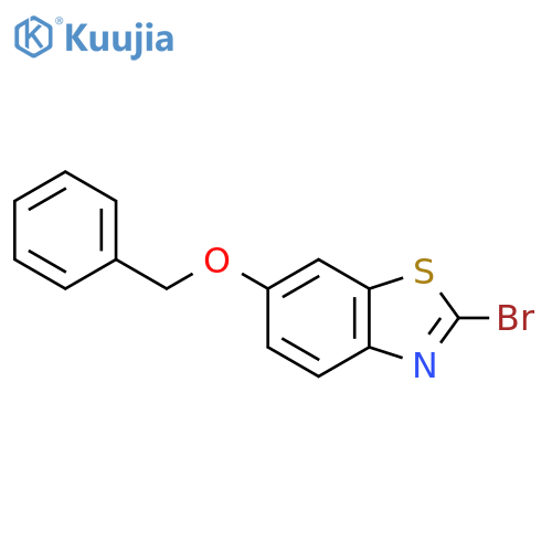 6-Benzyloxy-2-bromo-benzothiazole structure