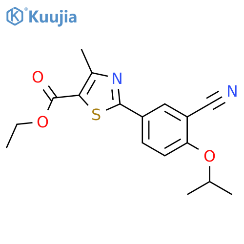 Febuxostat Isopropyl Isomer Ethyl Ester structure