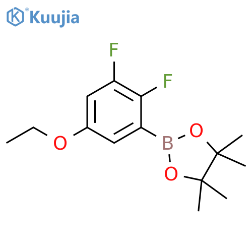 5-ETHOXY-2,3-DIFLUOROPHENYLBORONIC ACID, PINACOL ESTER structure