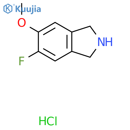 5-Fluoro-6-methoxyisoindoline hydrochloride structure