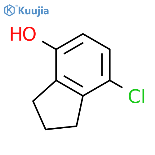 Chlorindanol structure
