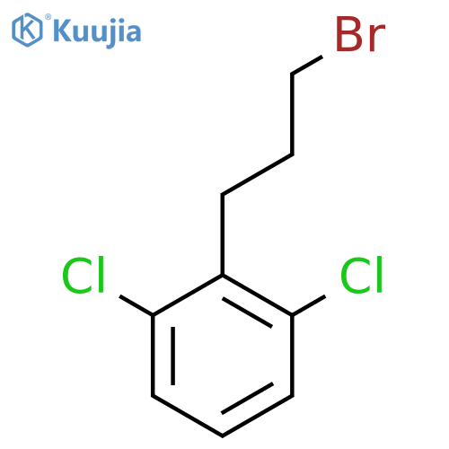 2-(3-Bromopropyl)-1,3-dichlorobenzene structure