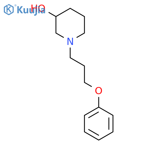 1-(3-Phenoxypropyl)piperidin-3-ol structure