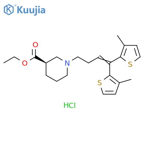 (R)-Tiagabine 4-Carboxy-O-ethyl Hydrochloride structure