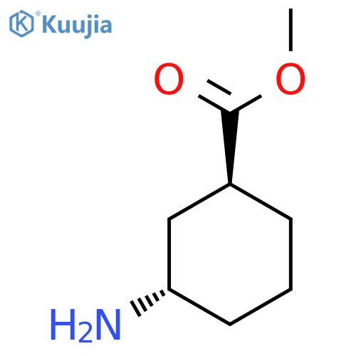 methyl (1S,3S)-3-aminocyclohexane-1-carboxylate structure