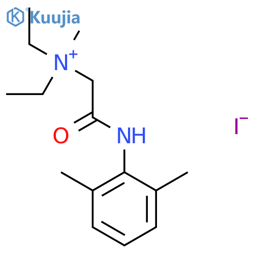 N-Methyllidocaine iodide structure