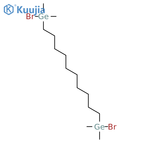 Germane, 1,10-decanediylbis[bromodimethyl- structure