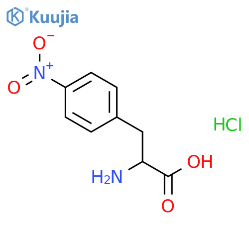 H-D-Phe(4-NO2)-OH.HCl structure