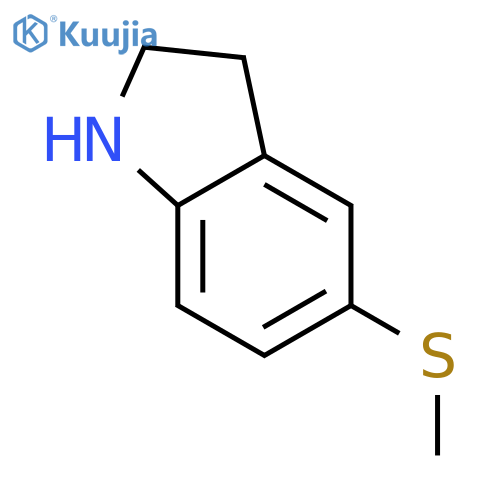 5-(Methylthio)indoline structure