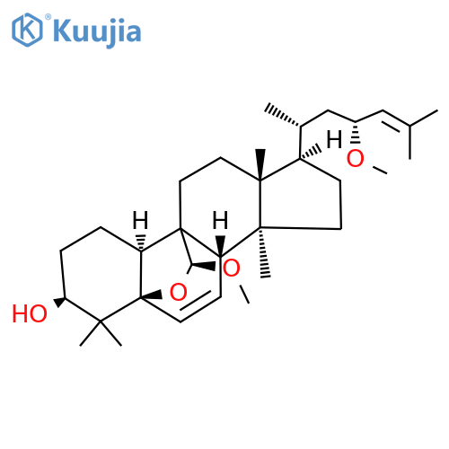 (19S,23R)-5β,19-Epoxy-19,23-
dimethoxycucurbita-6,24-dien-3β-ol structure