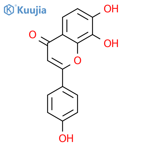7,8,4'-Trihydroxyflavone structure