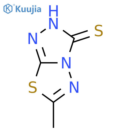 6-Methyl-[1,2,4]triazolo[3,4-b][1,3,4]thiadiazole-3(2H)-thione structure