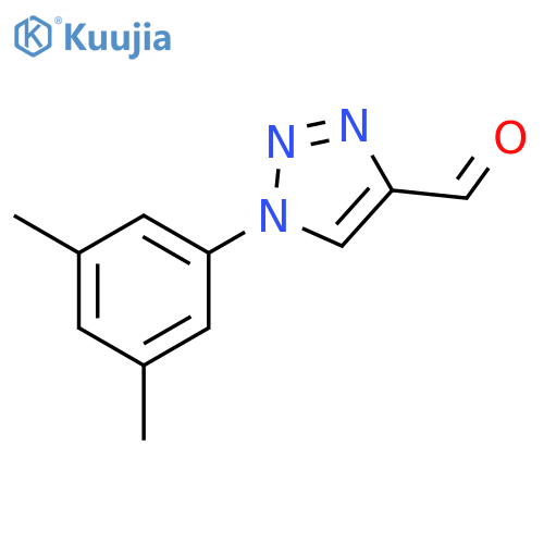 1-(3,5-dimethylphenyl)-1H-1,2,3-triazole-4-carbaldehyde structure