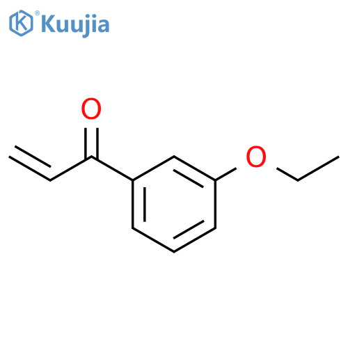 1-(3-ethoxyphenyl)prop-2-en-1-one structure