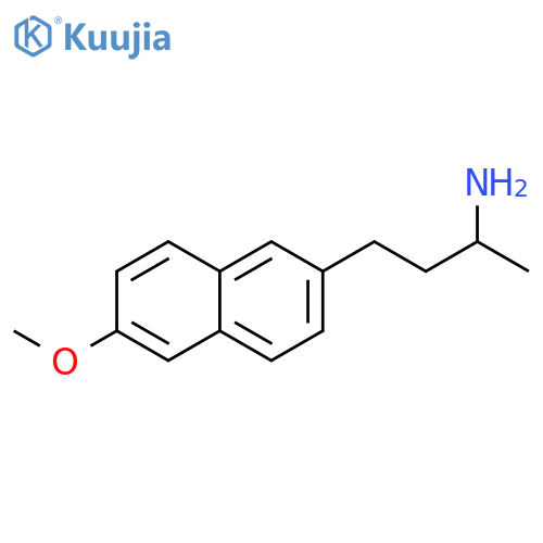 4-(6-methoxynaphthalen-2-yl)butan-2-amine structure