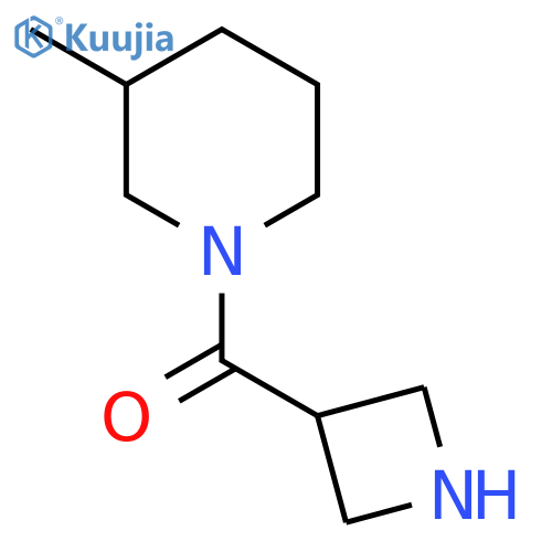 1-(Azetidine-3-carbonyl)-3-methylpiperidine structure