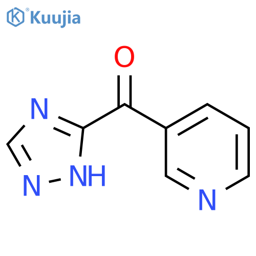 3-(4H-1,2,4-triazole-3-carbonyl)pyridine structure