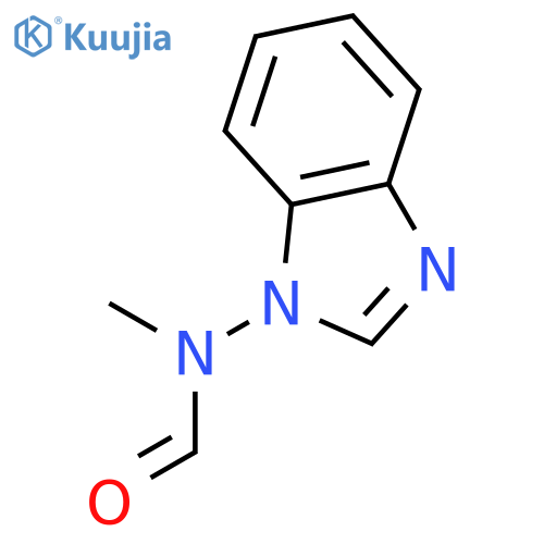 Formamide,N-1H-benzimidazol-1-yl-N-methyl- structure