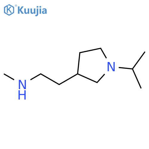 methyl(propan-2-yl)2-(pyrrolidin-3-yl)ethylamine structure