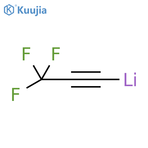 Lithium, (3,3,3-trifluoro-1-propynyl)- structure