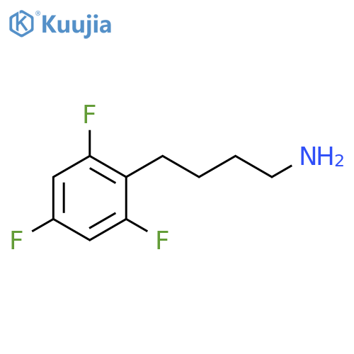 4-(2,4,6-trifluorophenyl)butan-1-amine structure