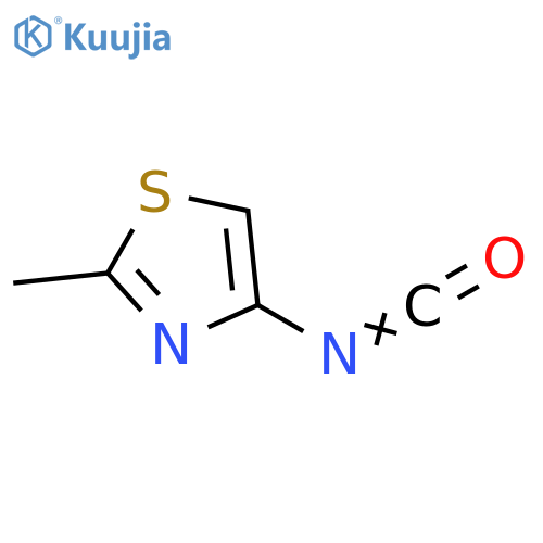 4-ISOCYANATO-2-METHYL-1,3-THIAZOLE structure