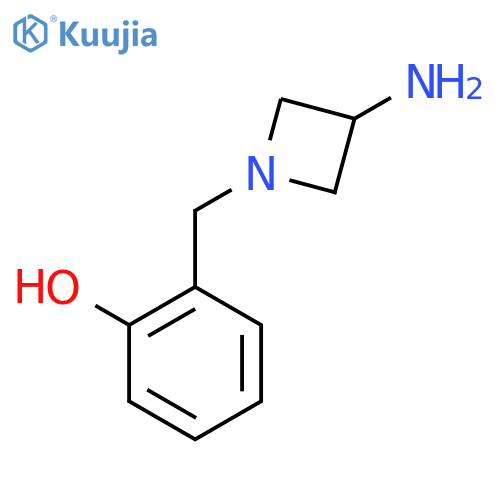 2-[(3-Aminoazetidin-1-yl)methyl]phenol structure