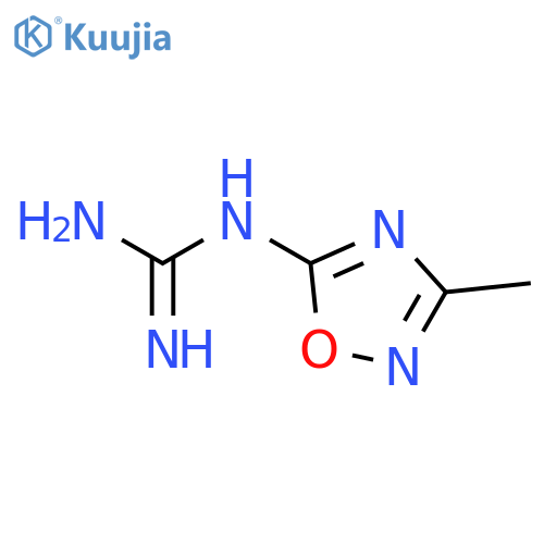 Guanidine, (3-methyl-1,2,4-oxadiazol-5-yl)- structure