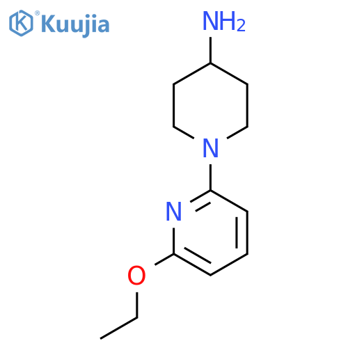 1-(6-Ethoxypyridin-2-yl)piperidin-4-amine structure