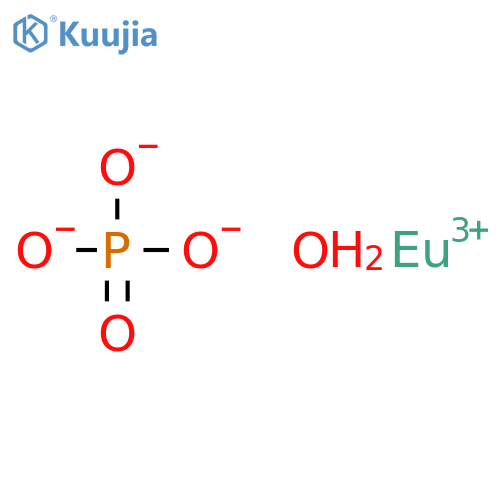 Europium(3+);phosphate;hydrate structure