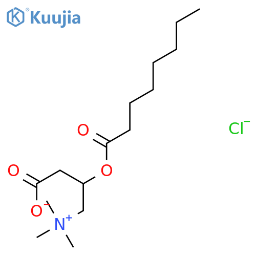 rac Octanoyl Carnitine Chloride structure