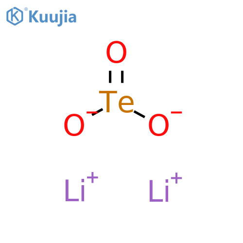 Telluric acid (H2TeO3),lithium salt (1:2) structure
