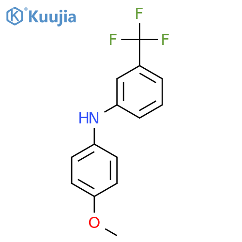 3-Trifluoromethyl-4'-methoxydiphenylamine structure
