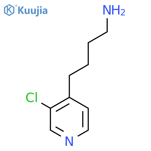 4-(3-chloropyridin-4-yl)butan-1-amine structure