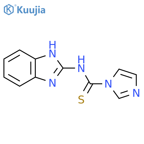 N-(1H-Benzo[d]imidazol-2-yl)-1H-imidazole-1-carbothioamide structure