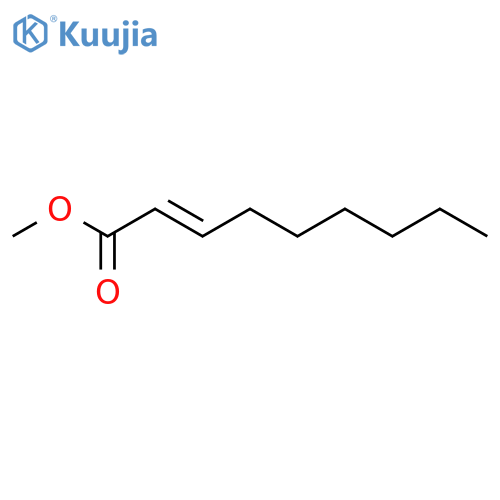 2-Nonenoic acid, methyl ester, (2E)- structure