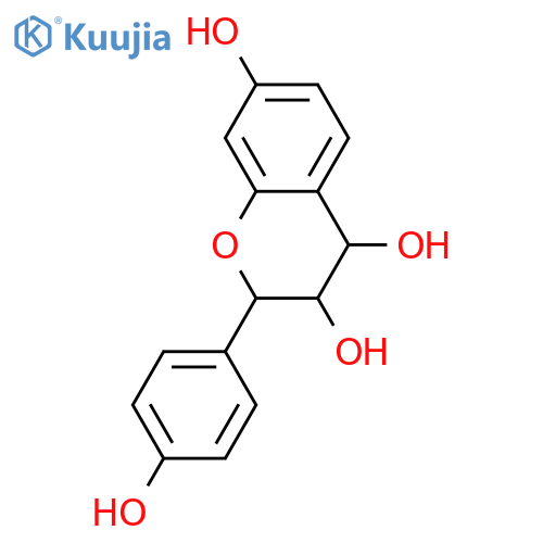 3,4,4',7-Tetrahydroxyflavan; (2S,3R,4R)-form structure