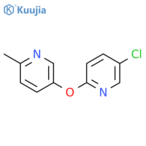 5-[(5-Chloropyridin-2-yl)oxy]-2-methylpyridine structure