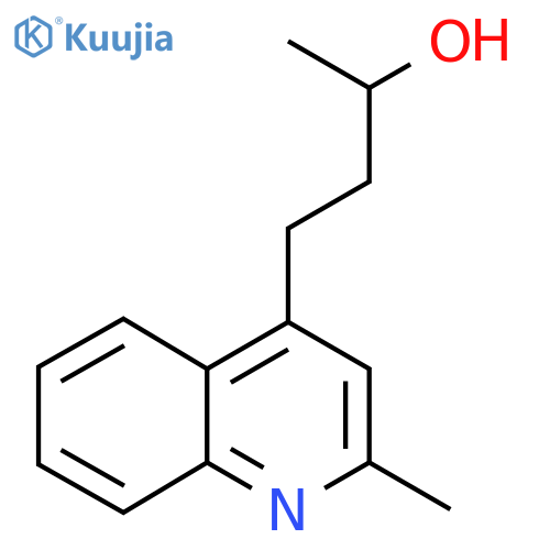 4-(2-methylquinolin-4-yl)butan-2-ol structure