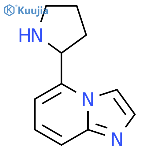 2-{Imidazo[1,2-a]pyridin-5-yl}pyrrolidine structure