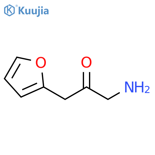 2-Propanone, 1-amino-3-(2-furanyl)- structure