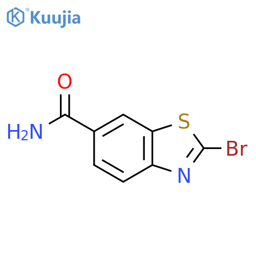 2-Bromobenzo[d]thiazole-6-carboxamide structure